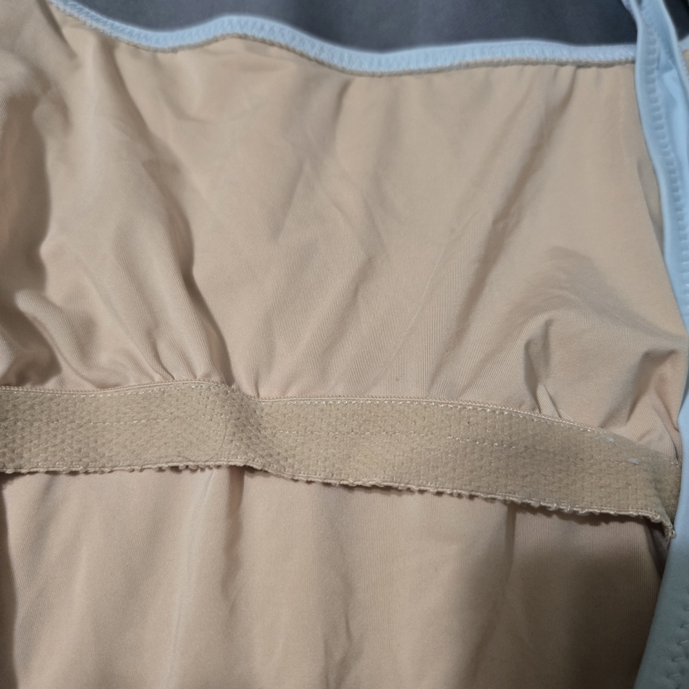 J. Crew Scoopback One-Piece Swimsuit Size 12 Teal B6805 beach Usa Made Vacation - Picture 3 of 5